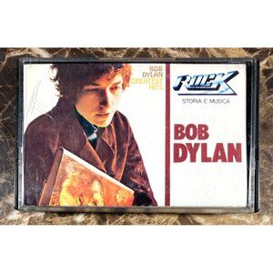 Bob Dylan Greatest Hits Cassette Tape Italian Import Rare Tested Folk Rock